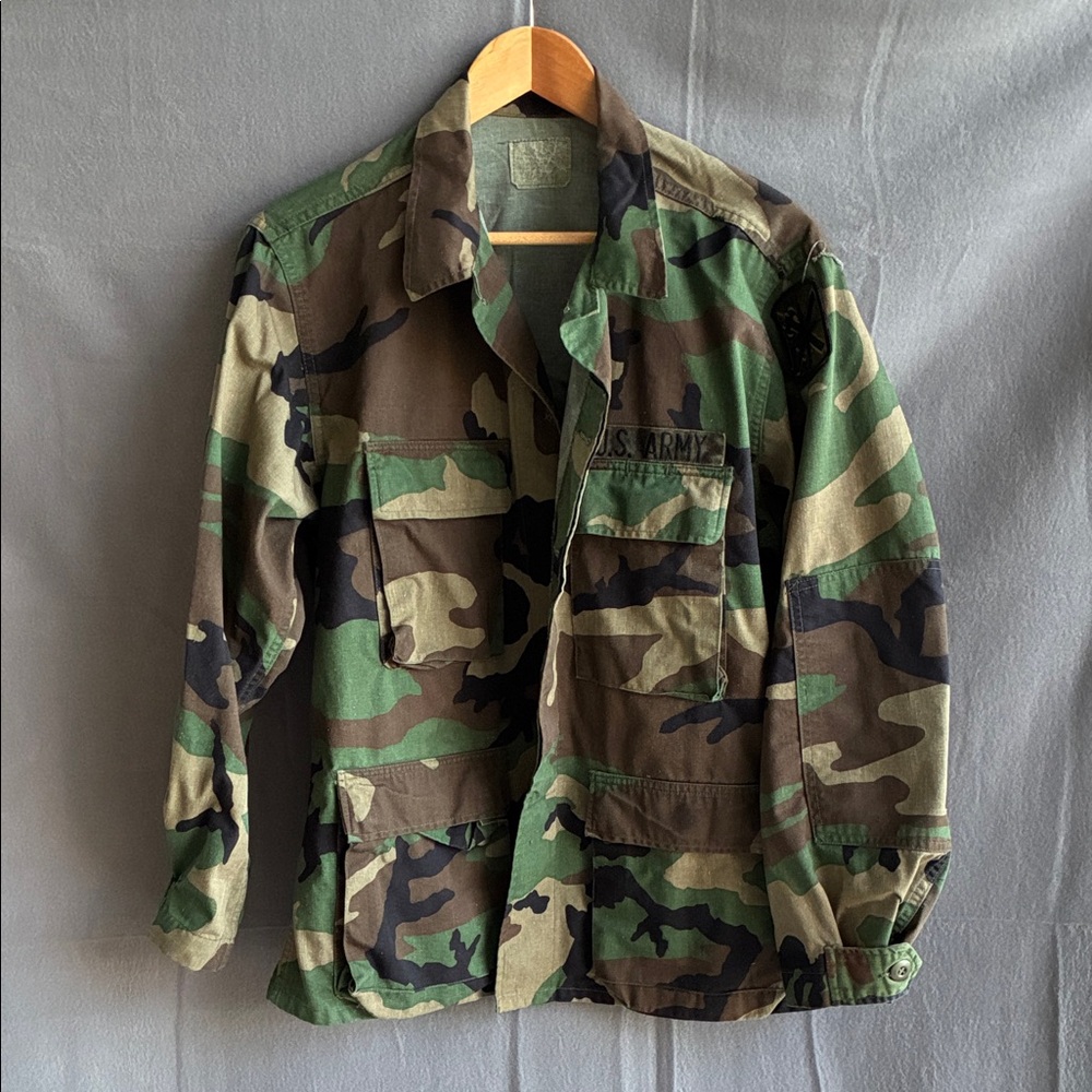 U.S. Army Woodland Camo Jean Jacket